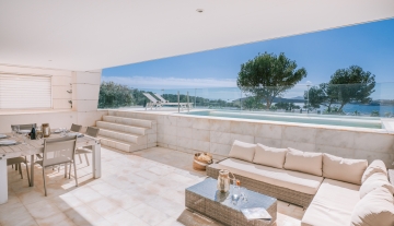 Resa Estates Talamanca for sale Pouet luxury pool and terrace.JPG